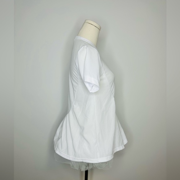 Comme Des Garçons tulle-nettling short-sleeve t-shirt - Picture 6 of 9